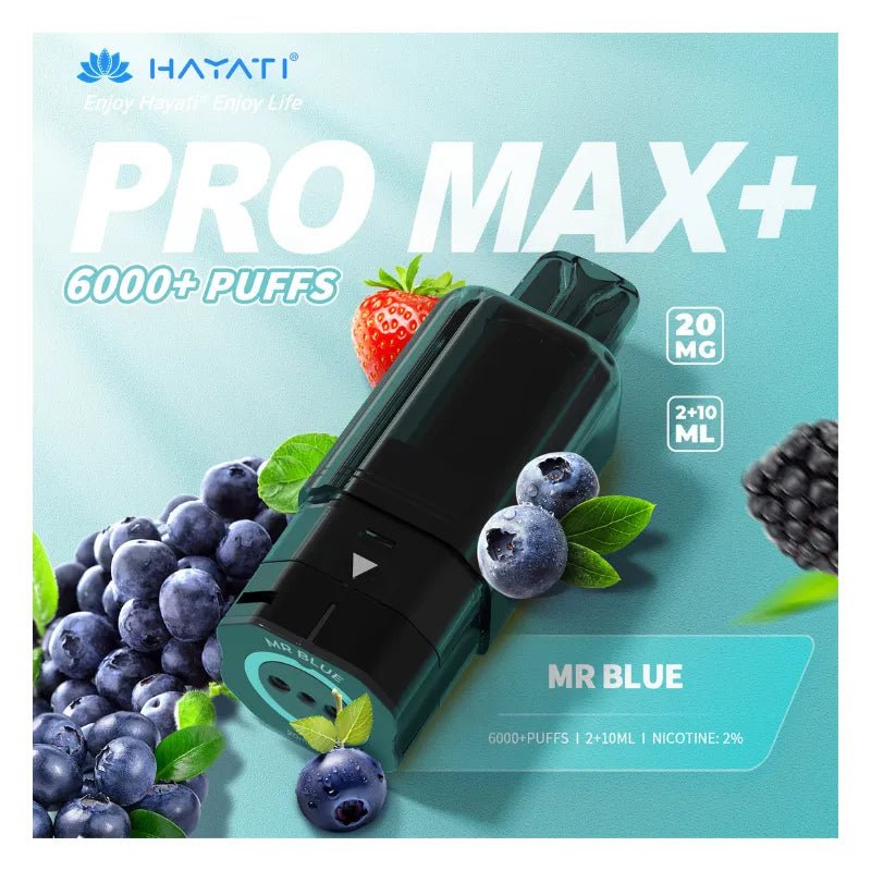 Hayati Pro Max+ 6K Prefilled Pods - IMMYZ