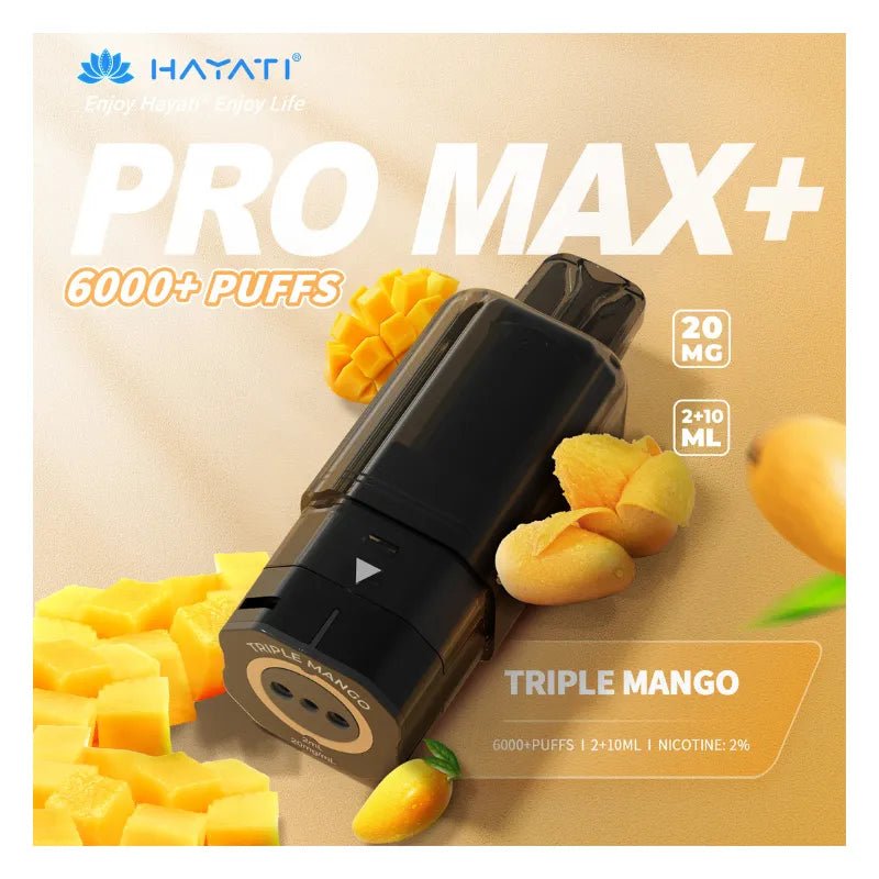 Hayati Pro Max+ 6K Prefilled Pods - IMMYZ