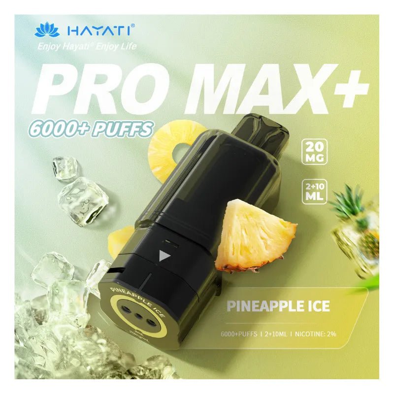 Hayati Pro Max+ 6K Prefilled Pods - IMMYZ
