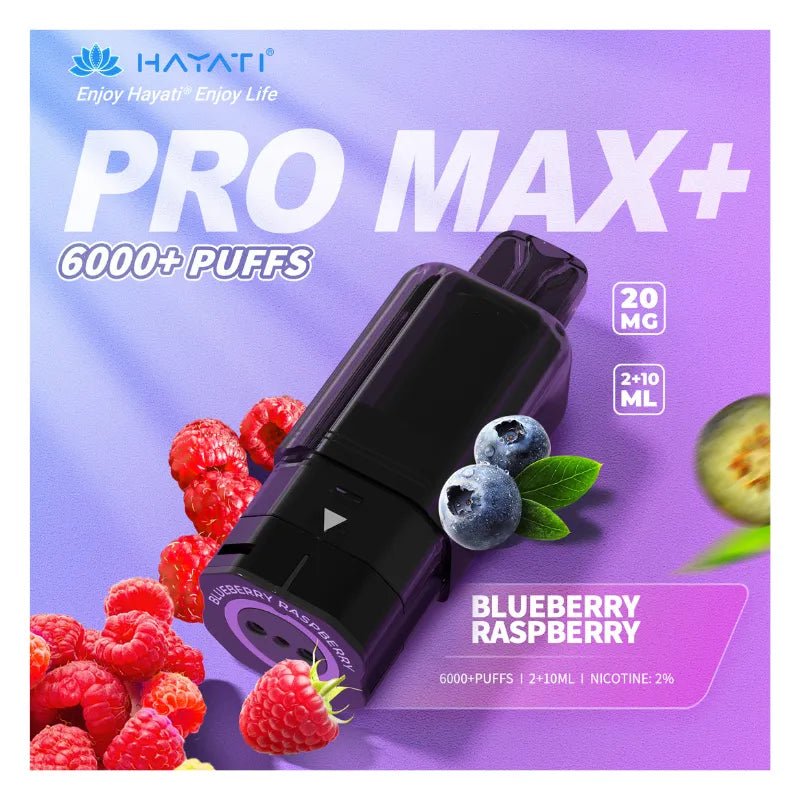 Hayati Pro Max+ 6K Prefilled Pods - IMMYZ