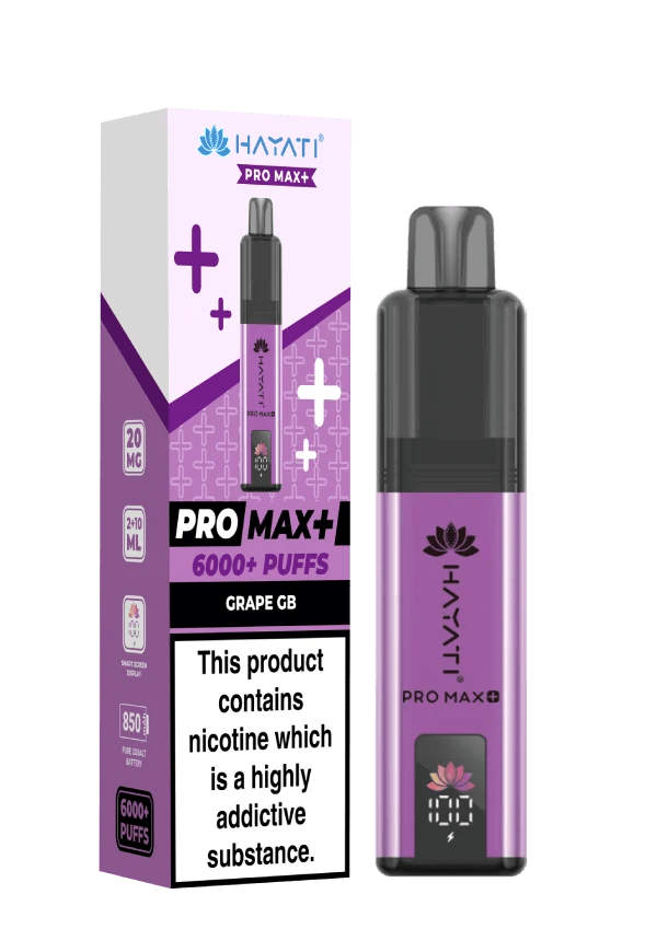 Hayati Pro Max+ 6K Puffs Pod Kit - IMMYZ
