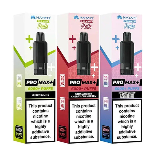 Hayati Pro Max Plus 6K Prefilled Pods - IMMYZ
