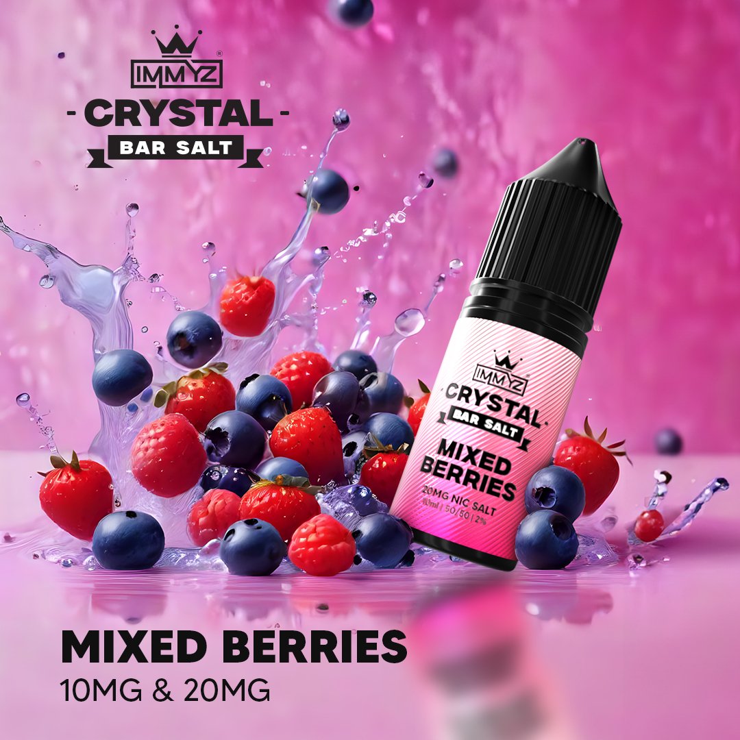 IMMYZ Crystal Bar Nic Salt 10ml E-liquid - IMMYZ
