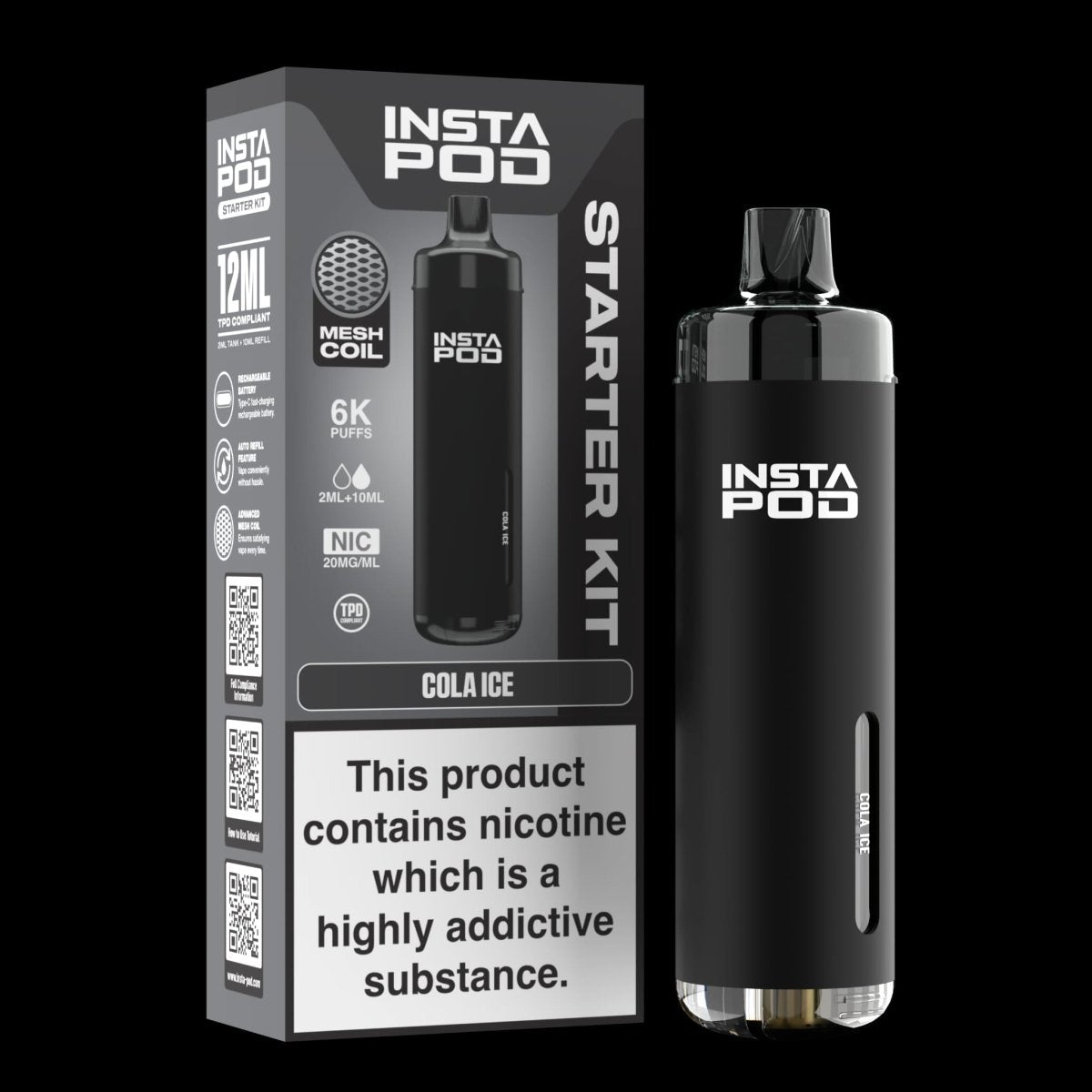 Insta Pod 6000 Prefilled Vape - IMMYZ Insta Pod 6000 Prefilled Vape - IMMYZ