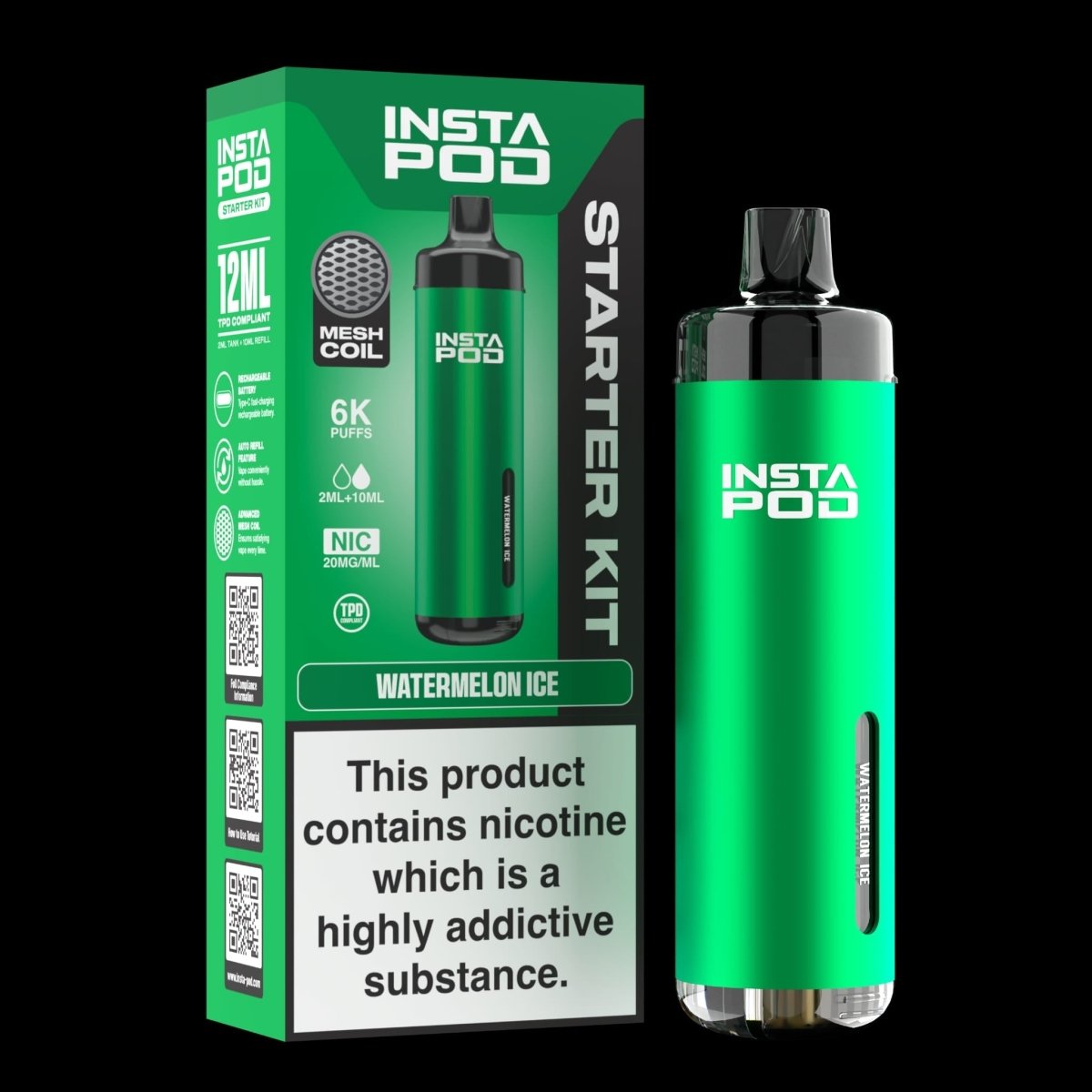 Insta Pod 6000 Prefilled Vape - IMMYZ Insta Pod 6000 Prefilled Vape - IMMYZ