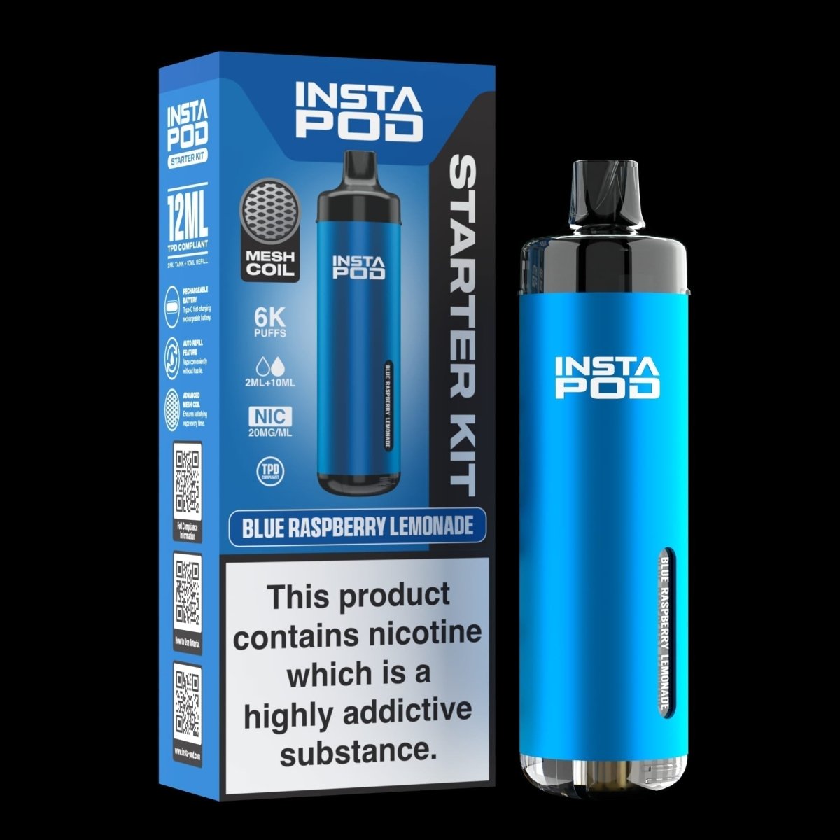 Insta Pod 6000 Prefilled Vape - IMMYZ Insta Pod 6000 Prefilled Vape - IMMYZ