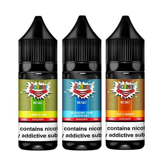 Joker Nic Salt 10ml E-liquids - Box of 10 - IMMYZ