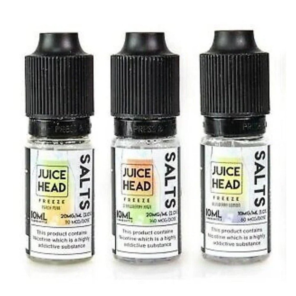 Juice Head Freeze 10ML Nic Salt Box of 10 - IMMYZ