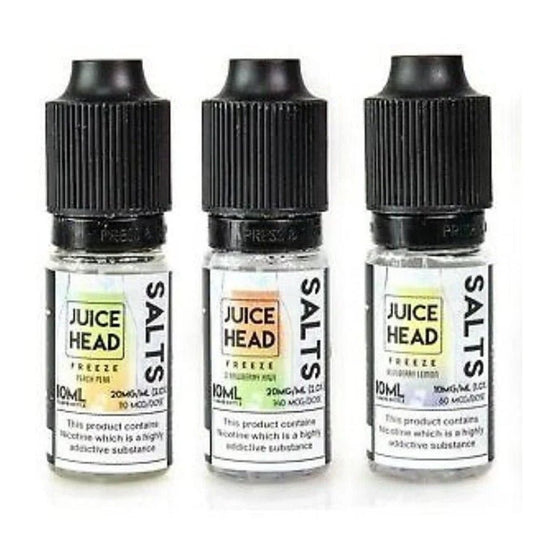 Juice Head Freeze 10ML Nic Salt Box of 10 - IMMYZ