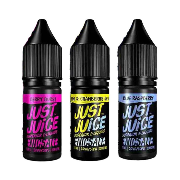 Just Juice Ice 10ml Nic Salt Box of 5 - IMMYZ