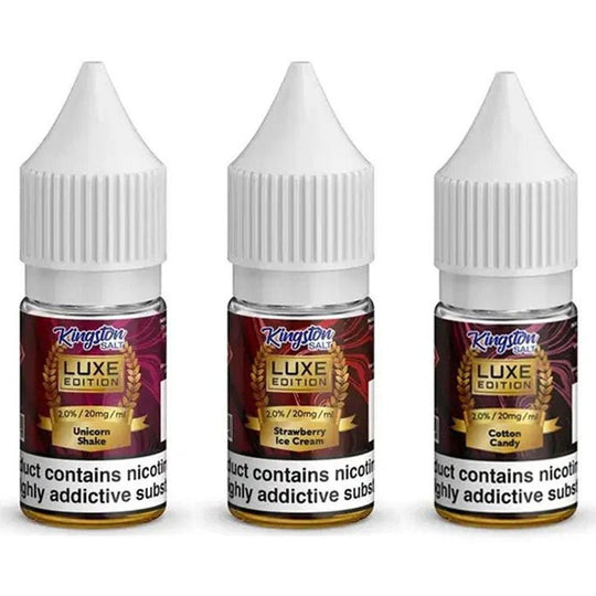 Kingston Salt Luxe Edition E - Liquids Nic Salt - 10ml - Box of 10 - IMMYZ