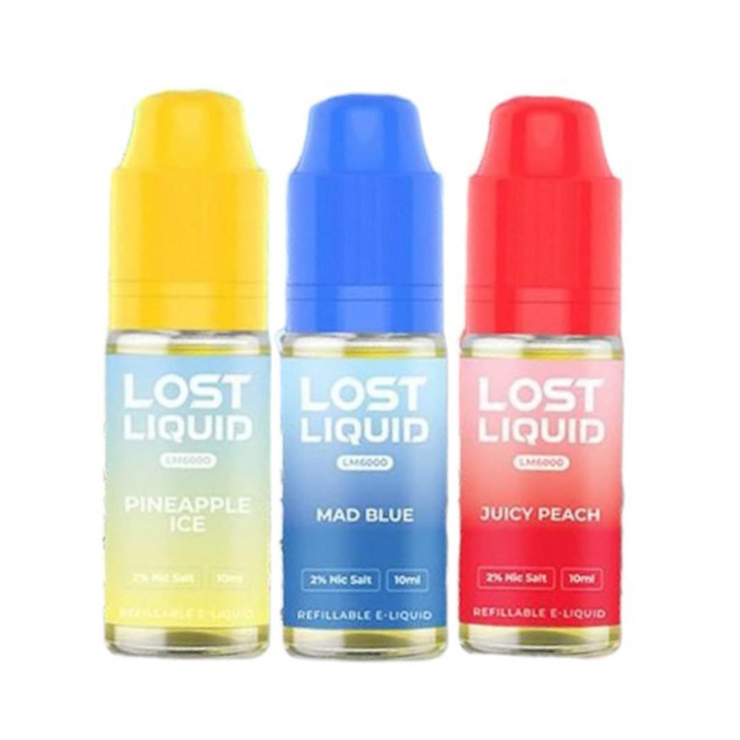 Lost Liquid Nic Salt 10ml E-liquids - Box of 10 - IMMYZ