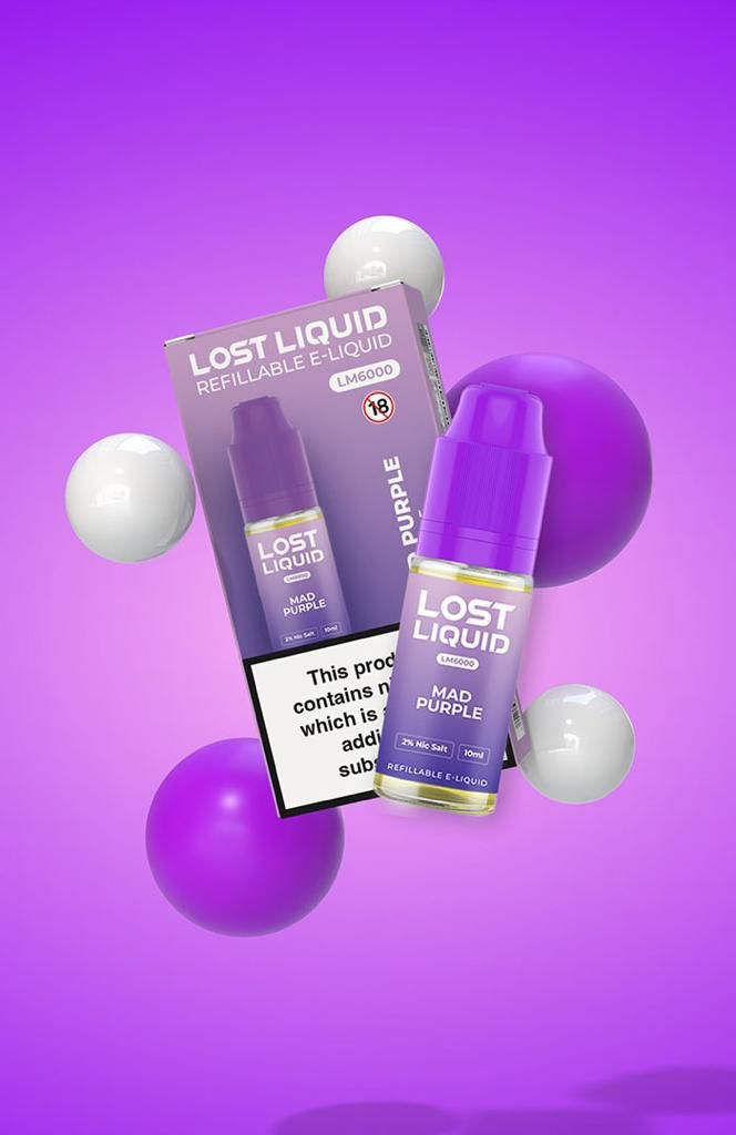 Lost Liquid Nic Salt 10ml E-liquids - Box of 10 - IMMYZ