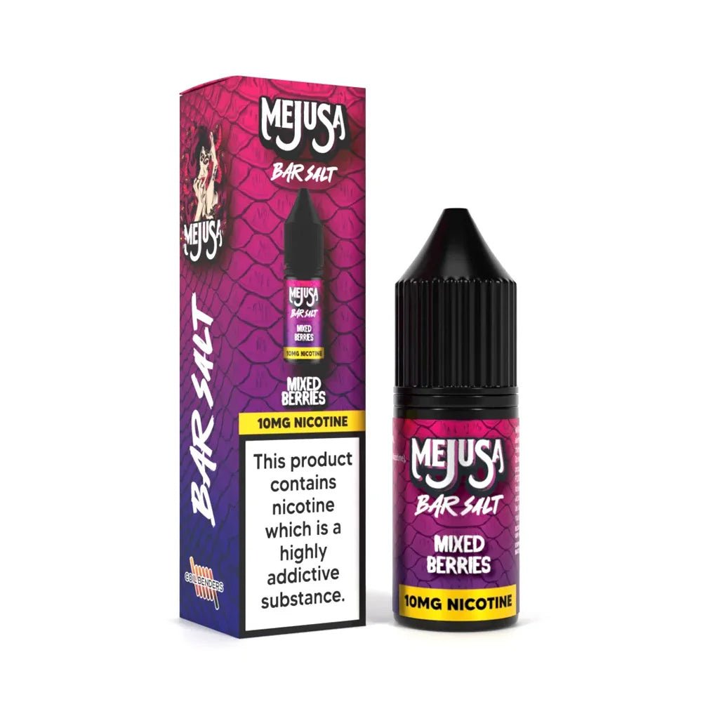 MEJUSA Bar Salts Nic Salt 10ml E - Liquid - Box of 10 - IMMYZ