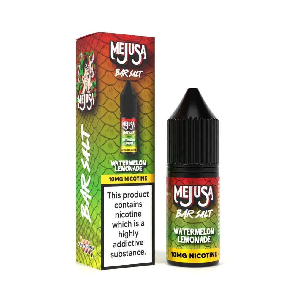 MEJUSA Bar Salts Nic Salt 10ml E - Liquid - Box of 10 - IMMYZ