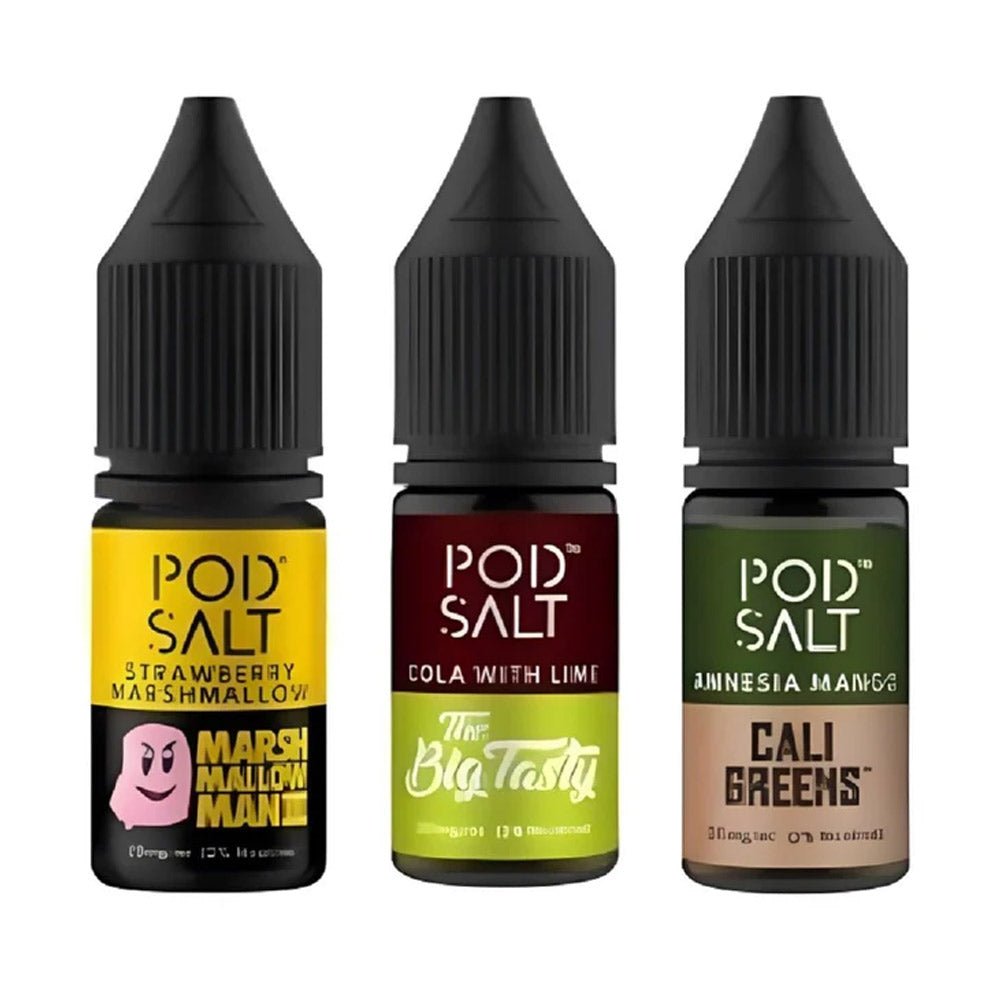 Pod Salt Fusions 10ML Nic Salt Box of 5 - IMMYZ