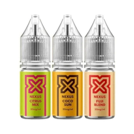 Pod Salt Nexus 10ml Nic Salt E - Liquid Box of 10 - IMMYZ