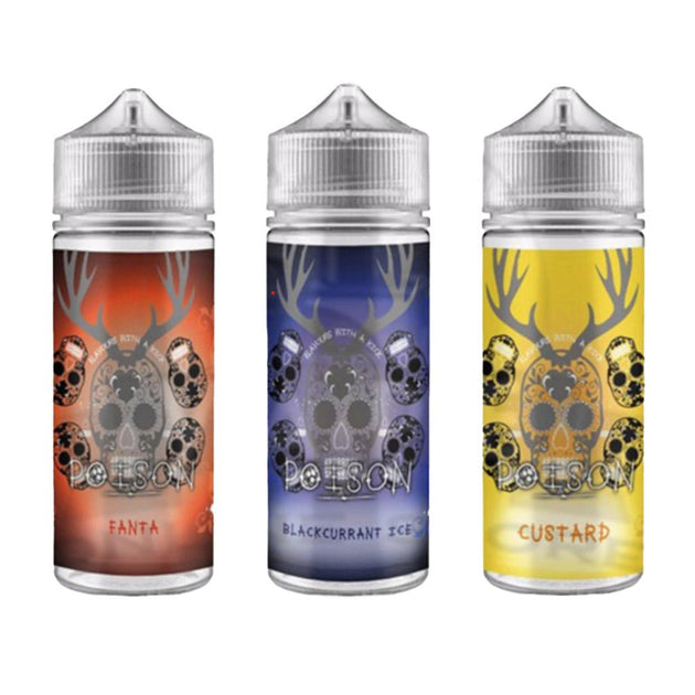 Poison 100ml E - liquid Shortfill - IMMYZ
