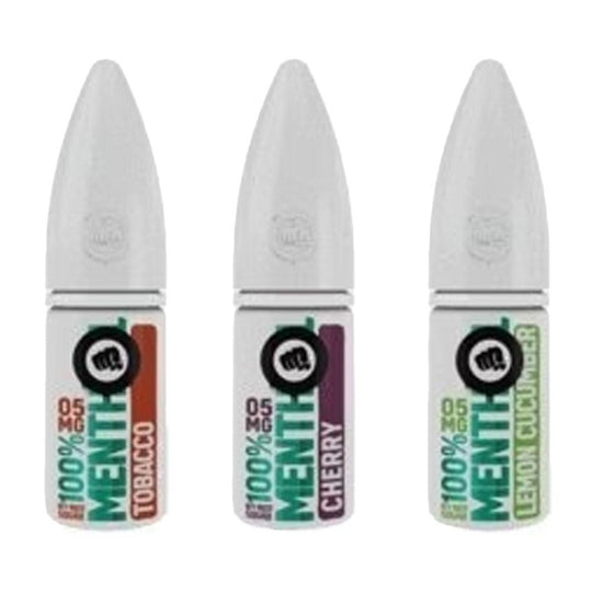 Riot Squad Menthol Series 10ML Nic Salt Box of 10 - IMMYZ