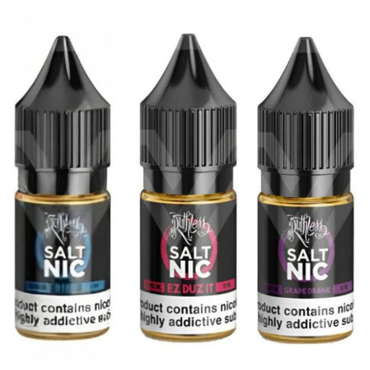 Ruthless - Nic Salt 10ml E - Liquid Box of 10 - IMMYZ