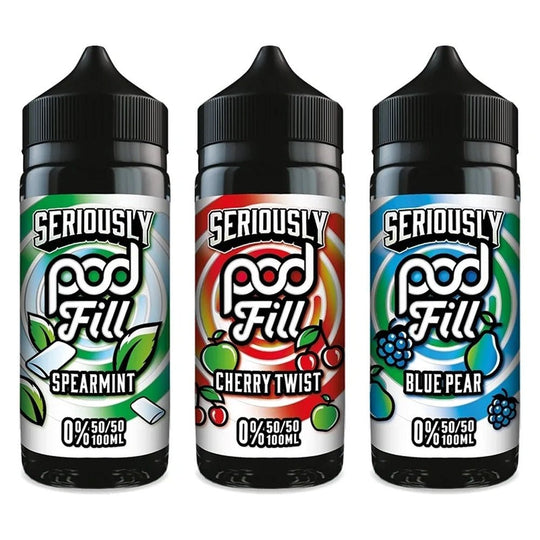 Seriously Pod Fill Max 50ml E - Liquid - IMMYZ