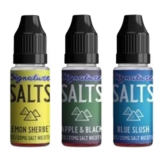 Signature 10ML Nic Salt Box of 10 - IMMYZ