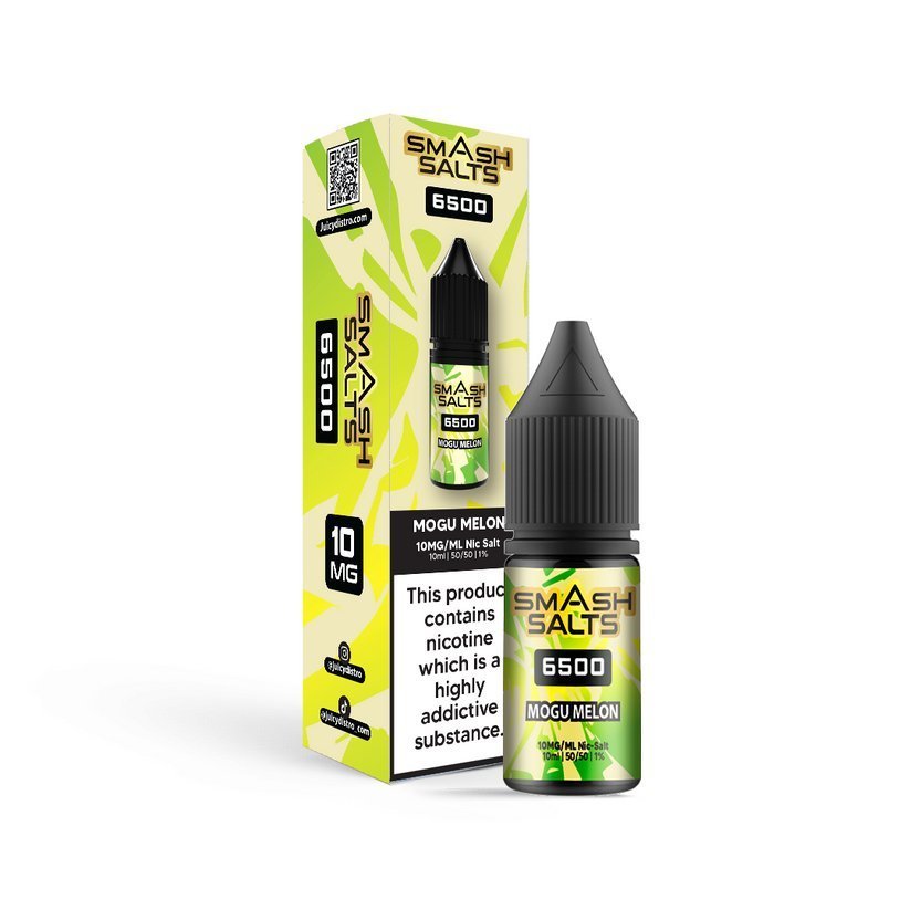 Smash Salts 6500 Nic Salt 10ml E - Liquid Box of 10 - IMMYZ
