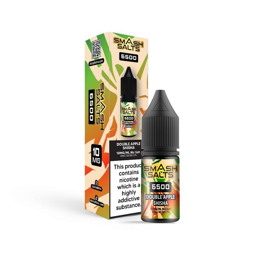 Smash Salts 6500 Nic Salt 10ml E - Liquid Box of 10 - IMMYZ
