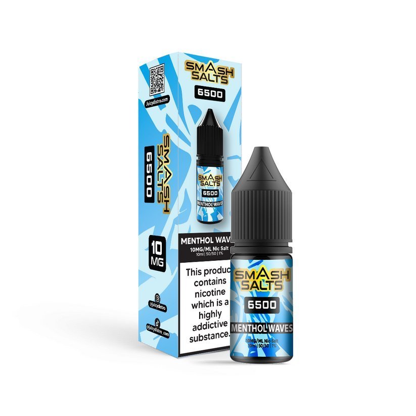 Smash Salts 6500 Nic Salt 10ml E - Liquid Box of 10 - IMMYZ