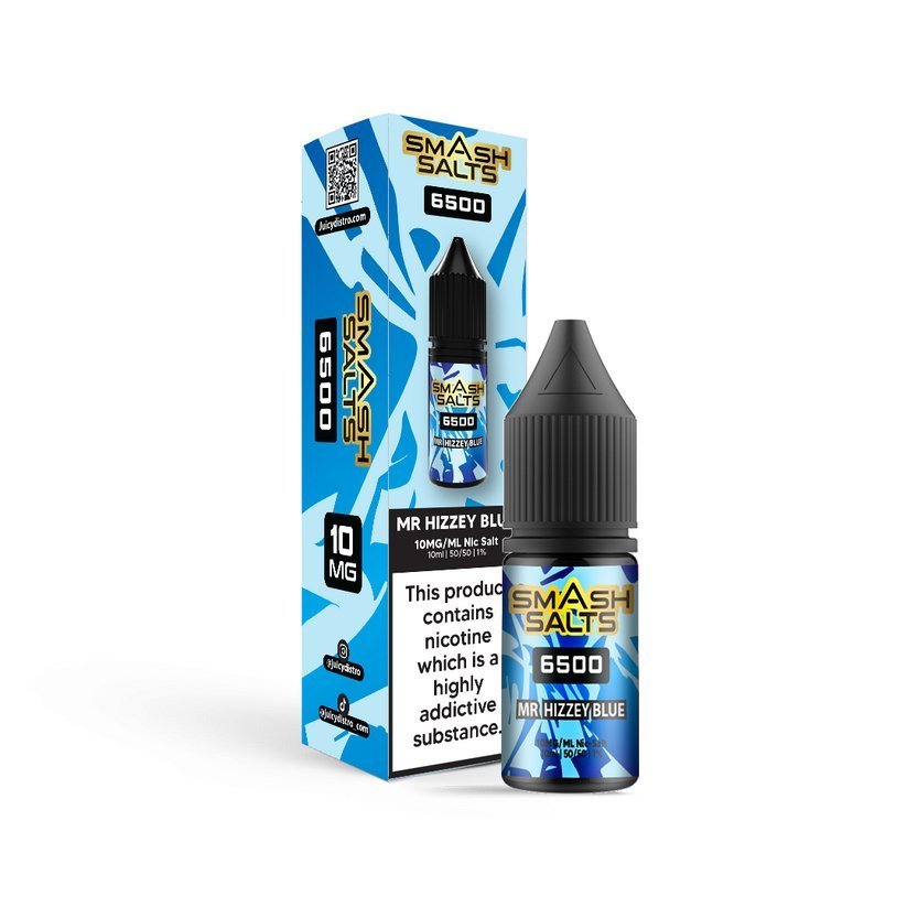 Smash Salts 6500 Nic Salt 10ml E - Liquid Box of 10 - IMMYZ
