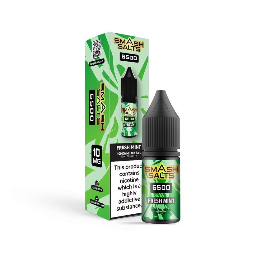 Smash Salts 6500 Nic Salt 10ml E - Liquid Box of 10 - IMMYZ
