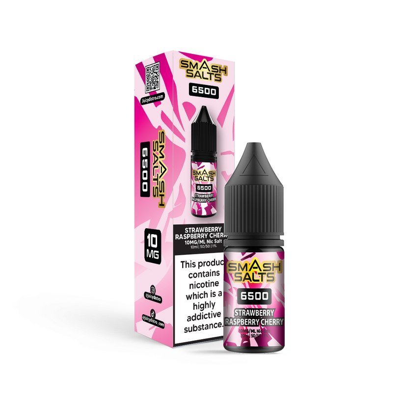 Smash Salts 6500 Nic Salt 10ml E - Liquid Box of 10 - IMMYZ