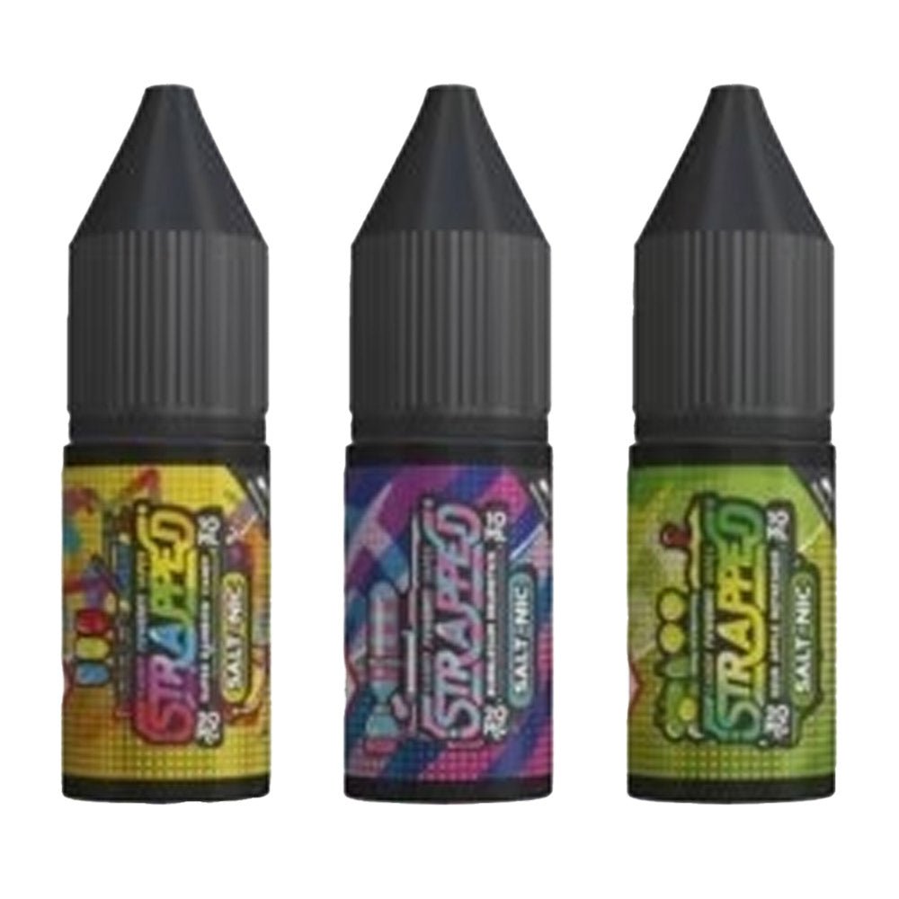 Strapped 10ML Nic Salt Box of 10 - IMMYZ