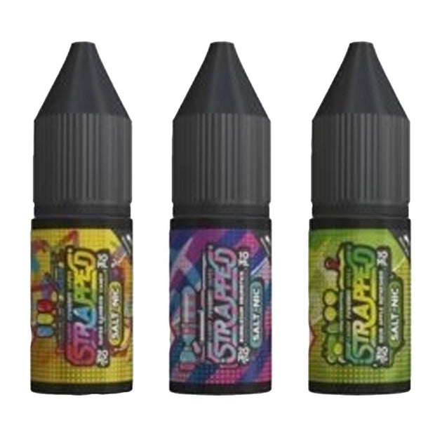 Strapped 10ML Nic Salt Box of 10 - IMMYZ