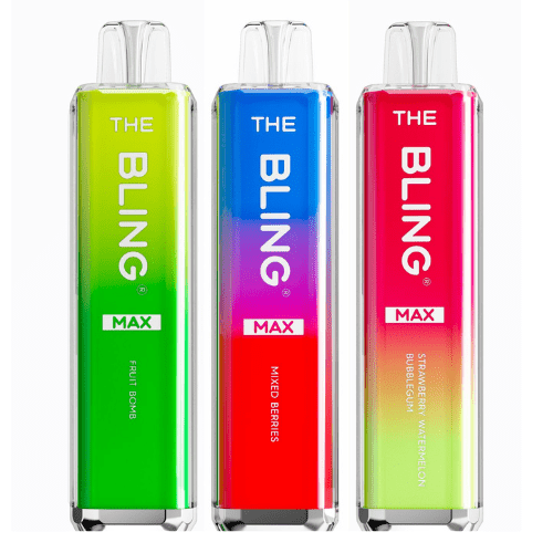 The Crystal Bling Max 8000 Preffilled Vape Kit Box of 5 - IMMYZ