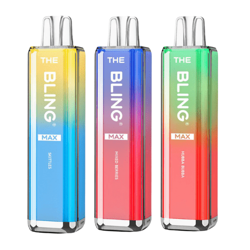 The Crystal Bling Max 8000 Preffilled Vape Kit Box of 5 - IMMYZ