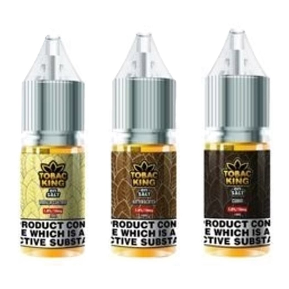 Tobac King 10ML Nic Salt Box of 10 - IMMYZ