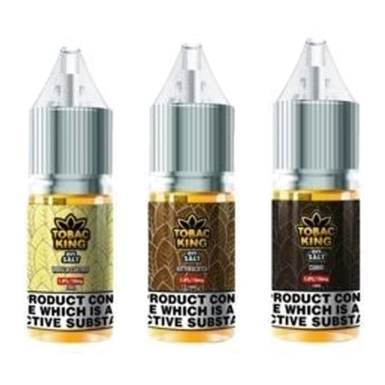 Tobac King 10ML Nic Salt Box of 10 - IMMYZ