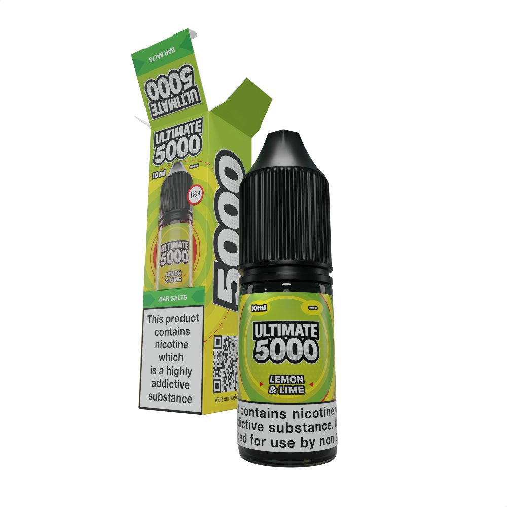 Ultimate 5000 Nic Salt 10ml E-Liquid Box of 10 - IMMYZ
