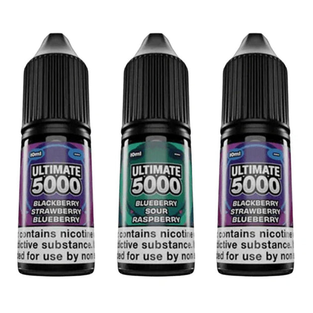 Ultimate 5000 Nic Salt 10ml E - Liquid Box of 10 - IMMYZ