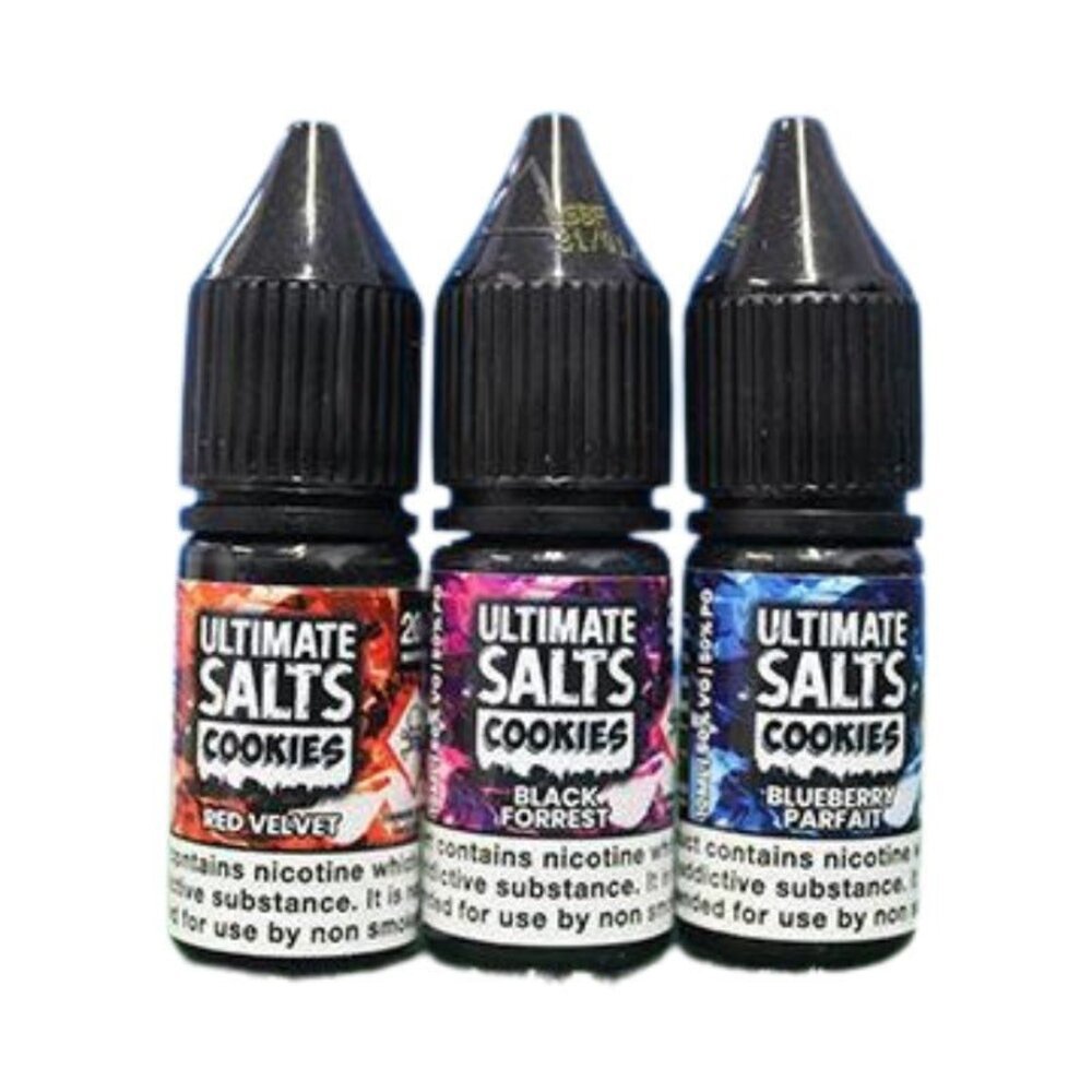 Ultimate Salts Cookies 10ML Nic Salt Box of 10 - IMMYZ
