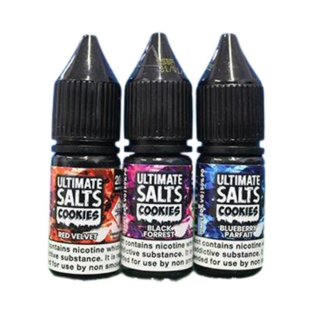 Ultimate Salts Cookies 10ML Nic Salt Box of 10 - IMMYZ