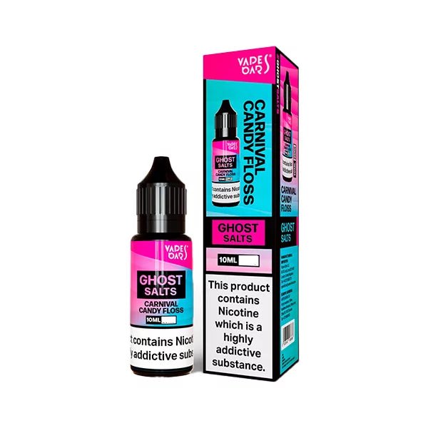 Vapes Bars Ghost Salts Nic Salts 10ml E-Liquid Box of 10 - IMMYZ