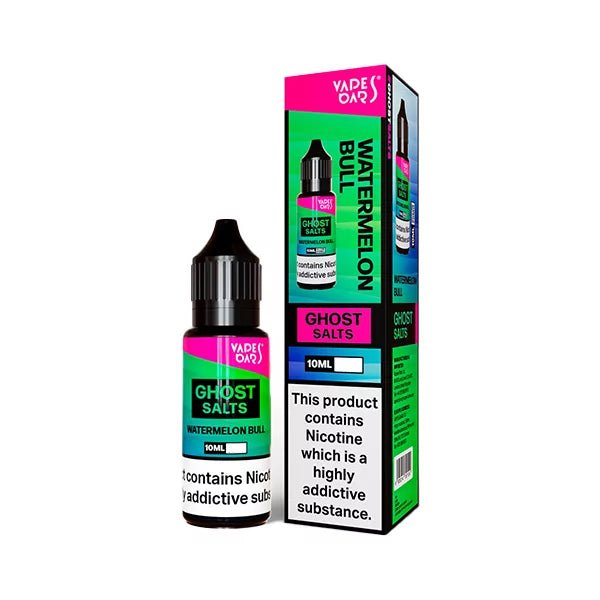 Vapes Bars Ghost Salts Nic Salts 10ml E-Liquid Box of 10 - IMMYZ