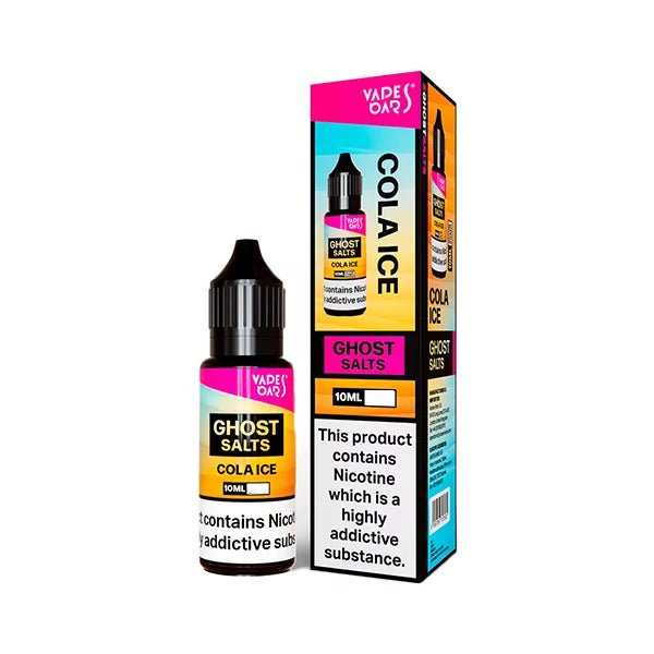 Vapes Bars Ghost Salts Nic Salts 10ml E-Liquid Box of 10 - IMMYZ