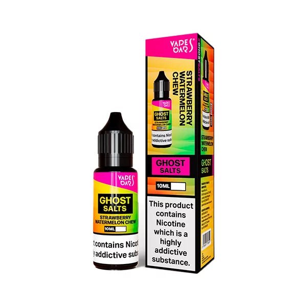 Vapes Bars Ghost Salts Nic Salts 10ml E-Liquid Box of 10 - IMMYZ