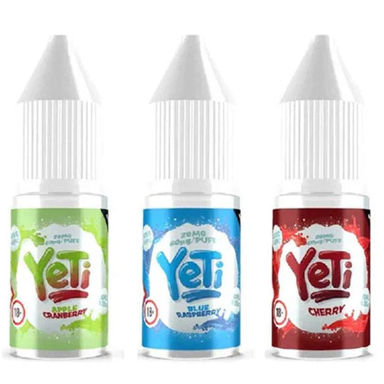 Yeti Nic Salt 10ml E - Liquid Box of 10 - IMMYZ