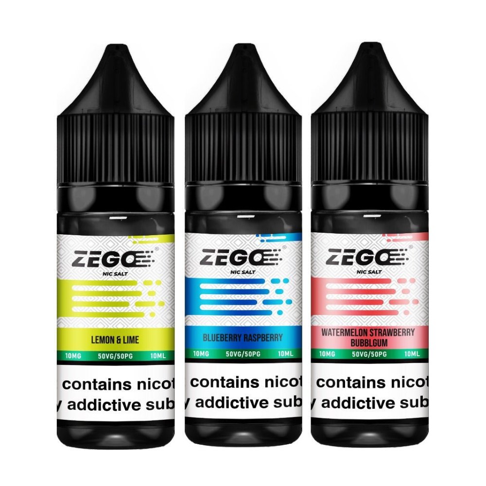 Zego Nic Salt 10ml E-Liquid - Box of 10 - IMMYZ