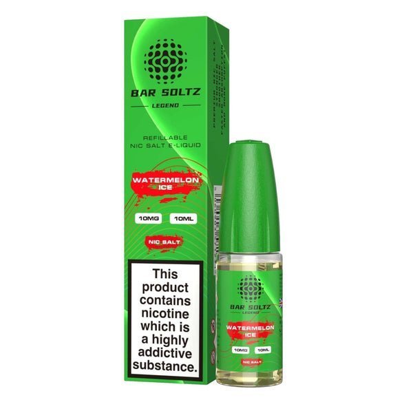 Bar Soltz Legend E-liquids Nic Salts 10ml- Box of 10 - IMMYZ