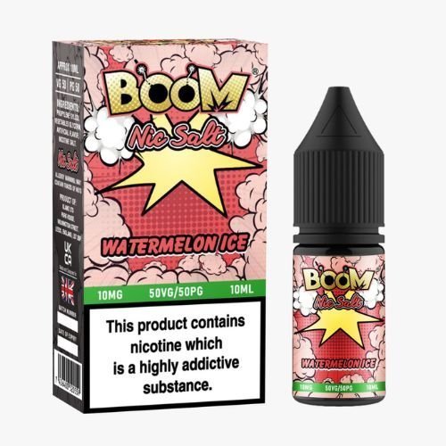 Boom Nic Salts 10ml E-liquids - Box of 5 - IMMYZ